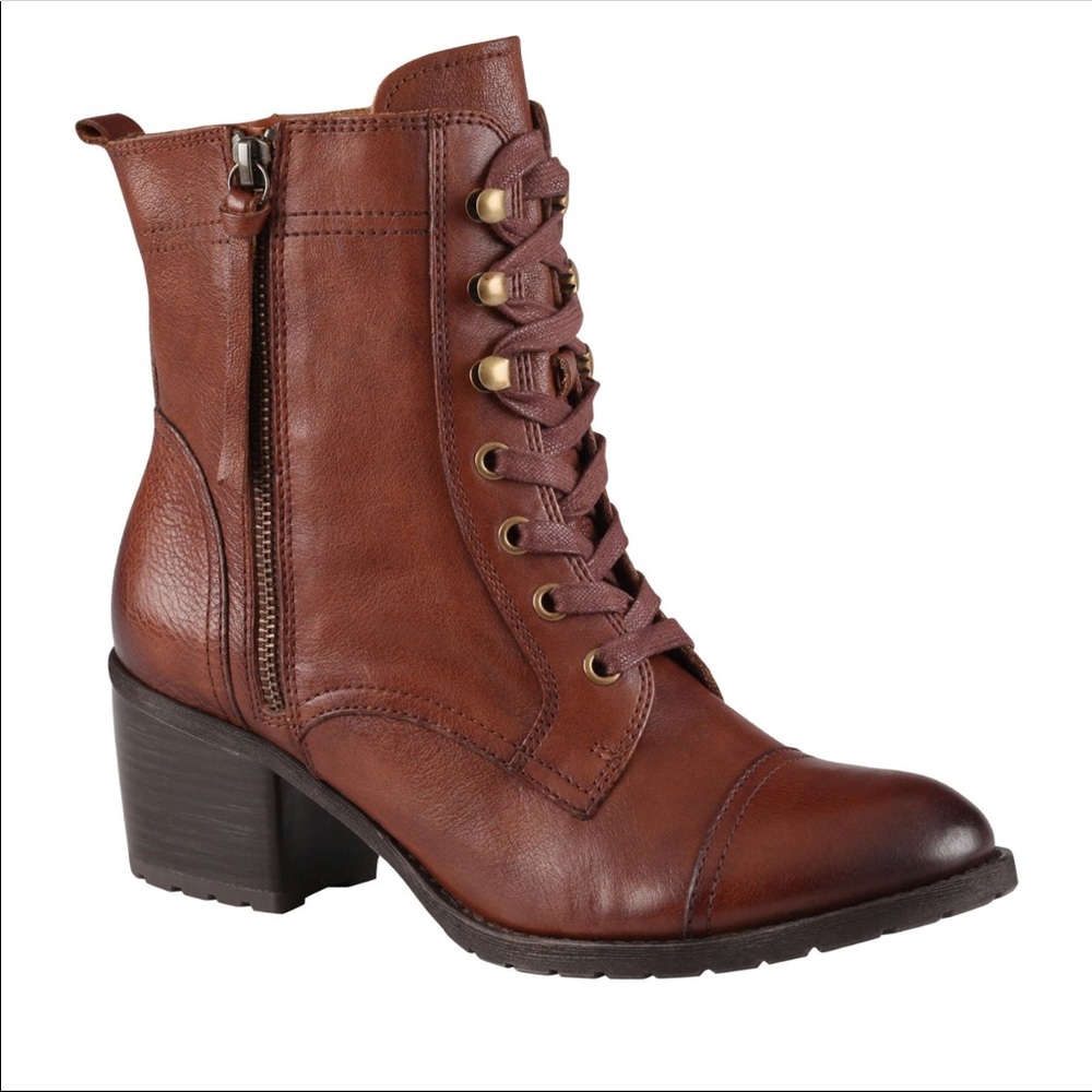 Aldo Holta cognac brown boots